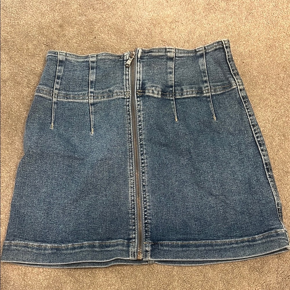 We the Free denim skirt